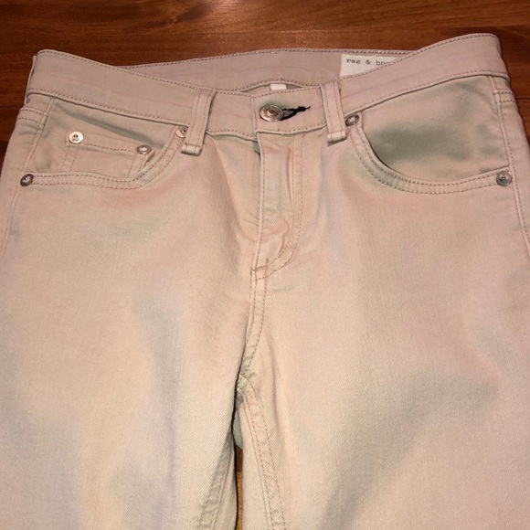 RAG & BONE / JEAN. Pale pink.SKINNY. - Picture 4 of 8